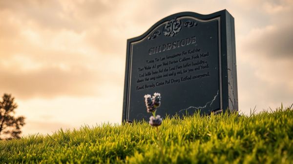 Découvrez la plaque funéraire personnalisée qui vous honore